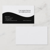 及びモダンな名刺きれいにして下さい 名刺 (正面/裏面)