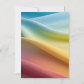 及びユニーク特徴的な誕生日招待状デザイン 招待状 (裏面)