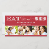 及び結婚したな%PIPE%のセーブ・ザ・デート案内があって下さい セーブザデート (正面)