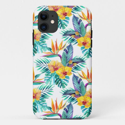 及び蘭パターン極楽鳥 Case-Mate iPhoneケース (裏面)
