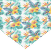 及び蘭パターン2極楽鳥 テーブルクロス (アングル)