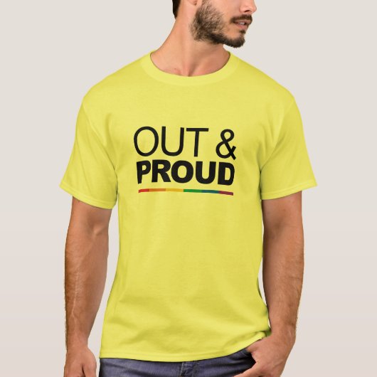 及び誇りを持った Tシャツ (正面)