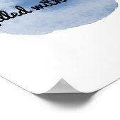 及やる気を起こさせるび感動的主張 ポスター (角)