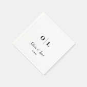 及エレガントびシンプル | 結婚s スタンダードカクテルナプキン (角)