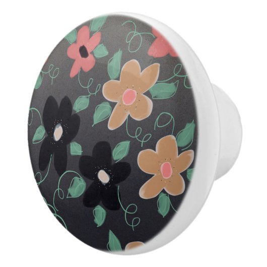 及スタイリッシュびはっきりした セラミックノブ (右)