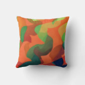 及ファンキーびカラフル装飾用クッション クッション (裏面)