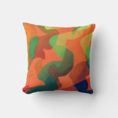 及ファンキーびカラフル装飾用クッション クッション (正面)