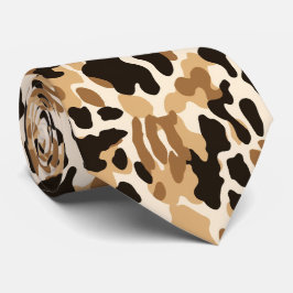 及モダンびカラフルアニマルプリント ネクタイ