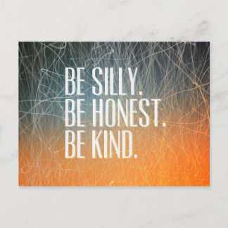 及感動的びやる気を起こさせる引用文 ポストカード