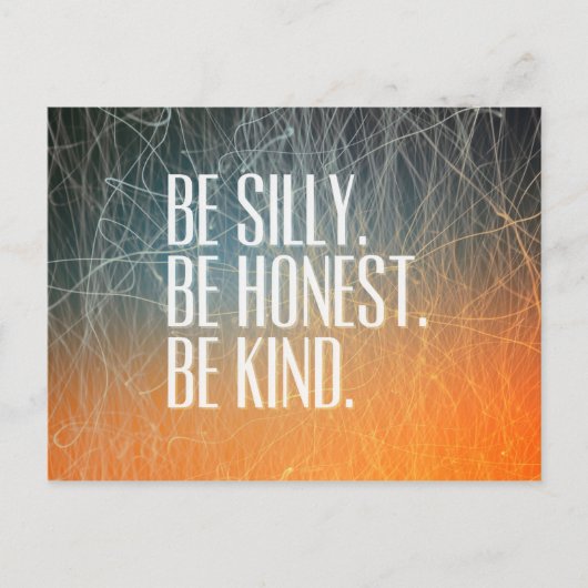 及感動的びやる気を起こさせる引用文 ポストカード (正面)