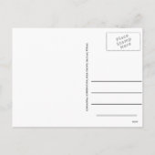 及結婚したびメリー | はっきりしたモダンHoliday Photo シーズンポストカード (裏面)