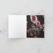 友おもしろい人の招待状またはアポイントメント カード (内部)