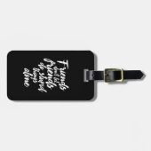 友おもしろい友ゴール友だちに友だちを許さない ラゲッジタグ (正面横)