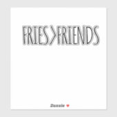 友おもしろい達を冷やす シール (シート)