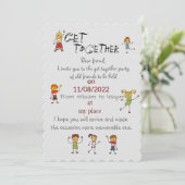 友だちが集まる 招待状 (スタンド正面)