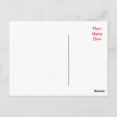 友だちとは神様からの贈り物はがき ポストカード (裏面)