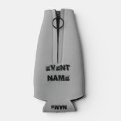 友だちと一緒にビールを素晴らし飲む ボトルクーラー (裏面)