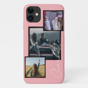 友だちと家族の写真の表示, 3枚の写真 iPhone 11 ケース