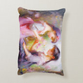 友だちと花 アクセントクッション (裏面(縦))