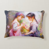 友だちと花 アクセントクッション (裏面)