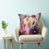 友だちと花 クッション (椅子)