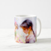 友だちと花 コーヒーマグカップ (正面右)