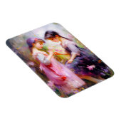 友だちと花 マグネット (右側)