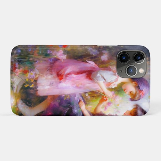 友だちと花 Case-Mate iPhoneケース (裏面(横))