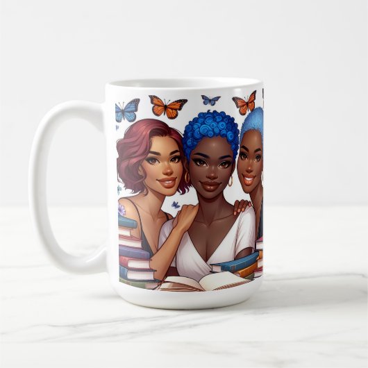 友だちと言葉 コーヒーマグカップ (左)