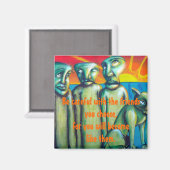 「友だちには気をつけてね…」 マグネット (正面/裏面)