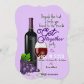 友だちの招待を集める 招待状 (正面/裏面)