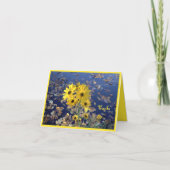 友だちの挨拶状勇気付けられるありがとう サンキューカード (正面)