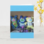 友だちの携帯電話の写真 カード (黄色い花)