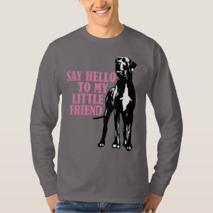 友だちのTシャツに挨拶 Tシャツ