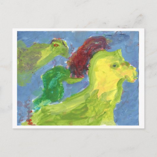 友だちはポストカードを探索する ポストカード (正面)