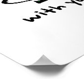 友だちポスターの作成 ポスター (角)