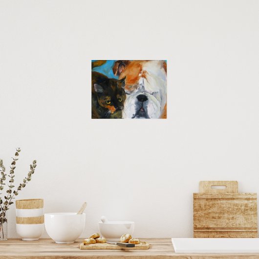 友だちポスター ポスター (キッチン)