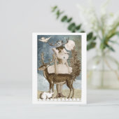 友だちポストカード付き休日 ポストカード (スタンド正面)