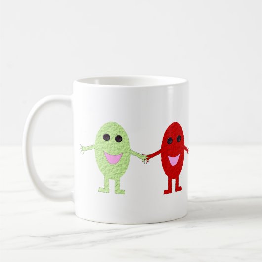 友だちマグカップ コーヒーマグカップ (左)