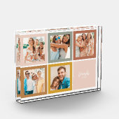 友だちモダンのミニマル写真ブロック フォトブロック (左)