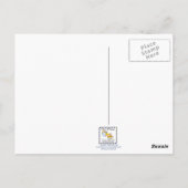 友だち一緒の感動的はがき ポストカード (裏面)