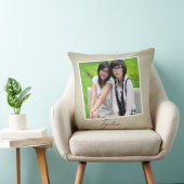 友だち一緒カスタムに写真装飾用クッション クッション (椅子)