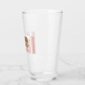 友だち写真のコラージュ |ハッピーバースデー タンブラーグラス (左)