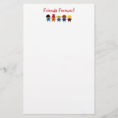 友だち永遠の文房具 便箋 (正面)
