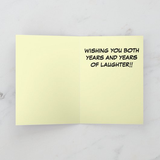 友だち漫画最高のと結婚 カード (内部)