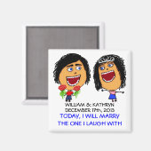 友だち漫画最高のと結婚 マグネット (正面/裏面)