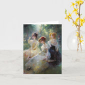 友だち空白の- Inside カード (黄色い花)