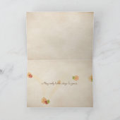 友だち窓付き秋猫 カード (内部)