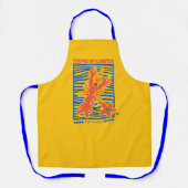 友だち™ |あなたはのロブスター図鮮やか形 エプロン (正面)