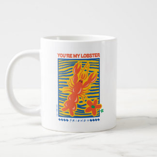 友だち™ |あなたはのロブスター図鮮やか形 ジャンボコーヒーマグカップ